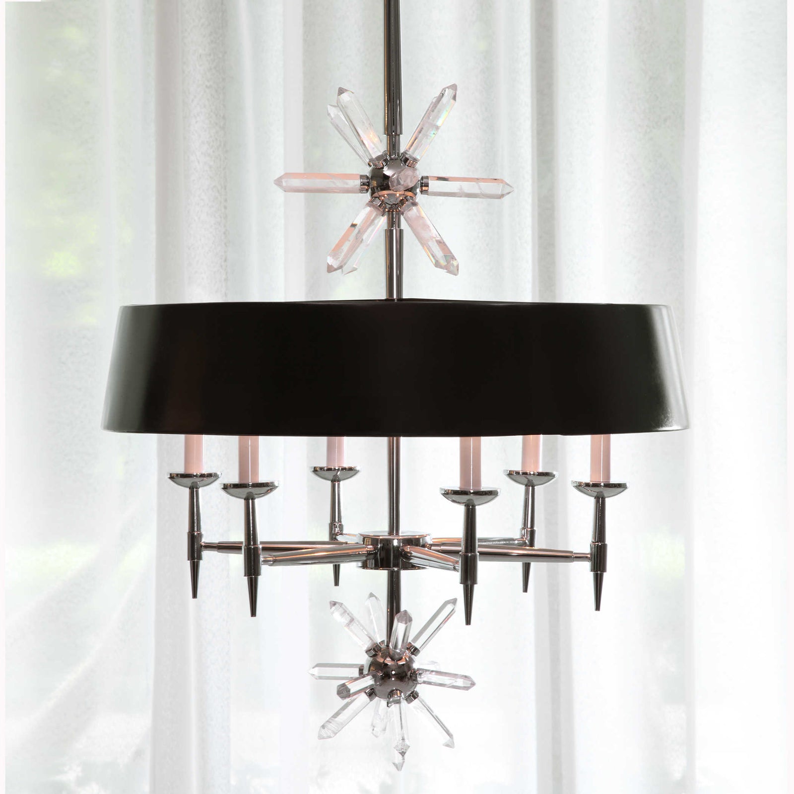 Star Quartz Pendant Nicket, 6 LT Pendant