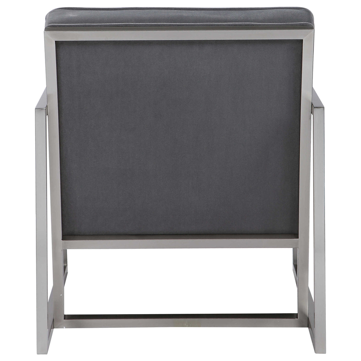 Hartigan Accent Chair, Nickel