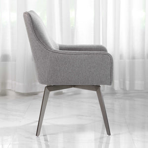 Let's Twist Dining Chair, Gray