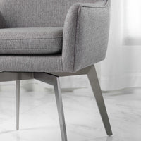 Let's Twist Dining Chair, Gray