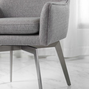 Let's Twist Dining Chair, Gray