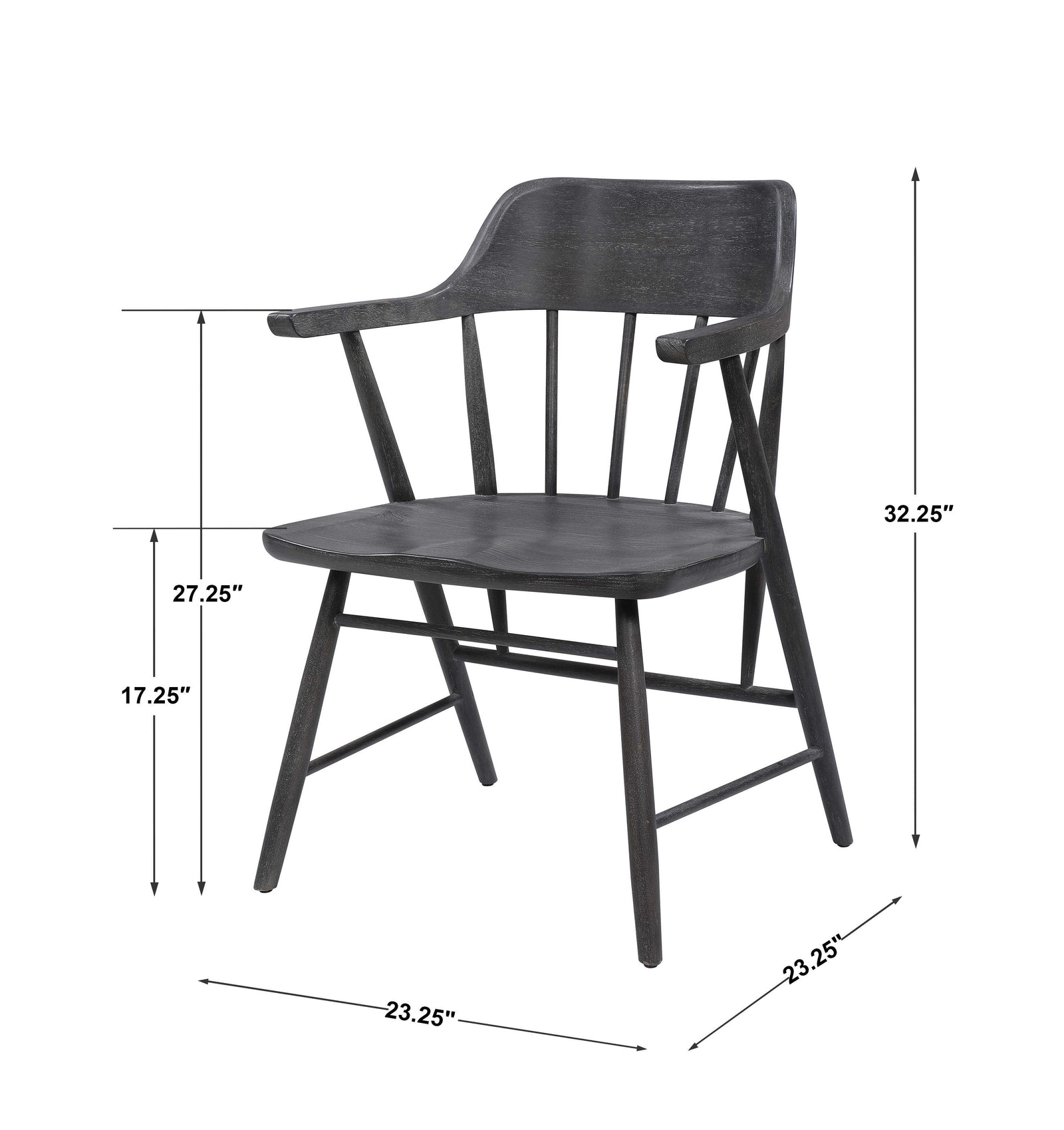 Chieftain Chair, Ebony