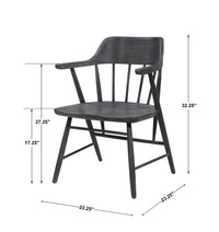 Chieftain Chair, Ebony