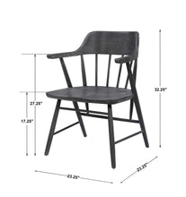 Load image into Gallery viewer, Chieftain Chair, Ebony
