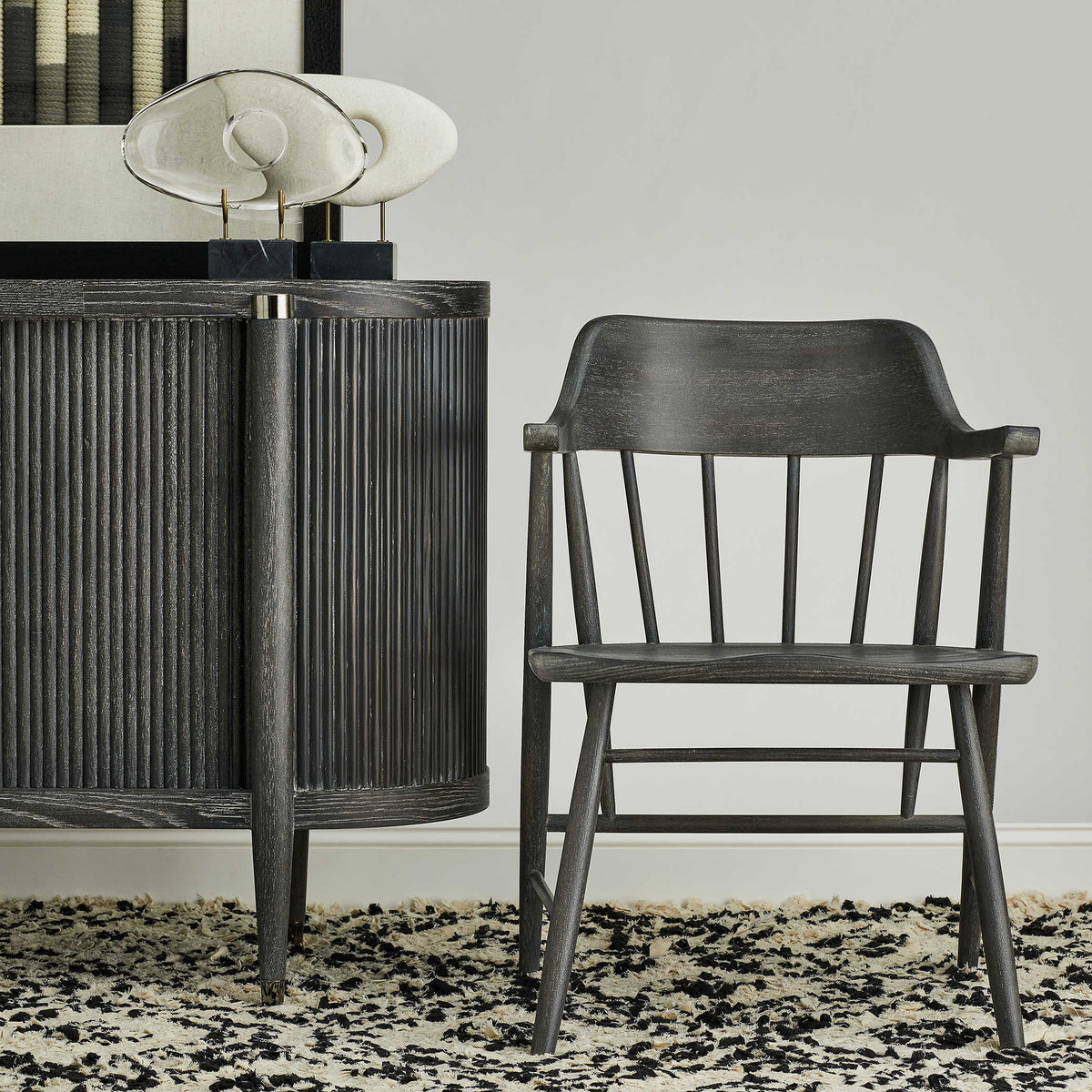 Chieftain Chair, Ebony
