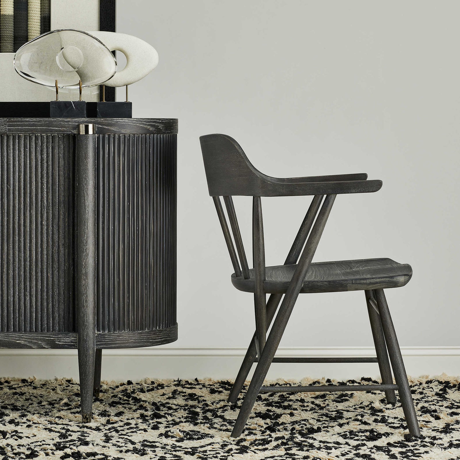 Chieftain Chair, Ebony