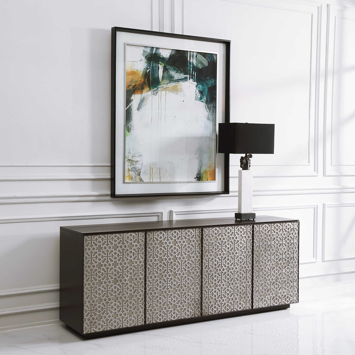 Arabesque 4 Door Cabinet