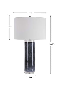 Midnight Landscape Table Lamp