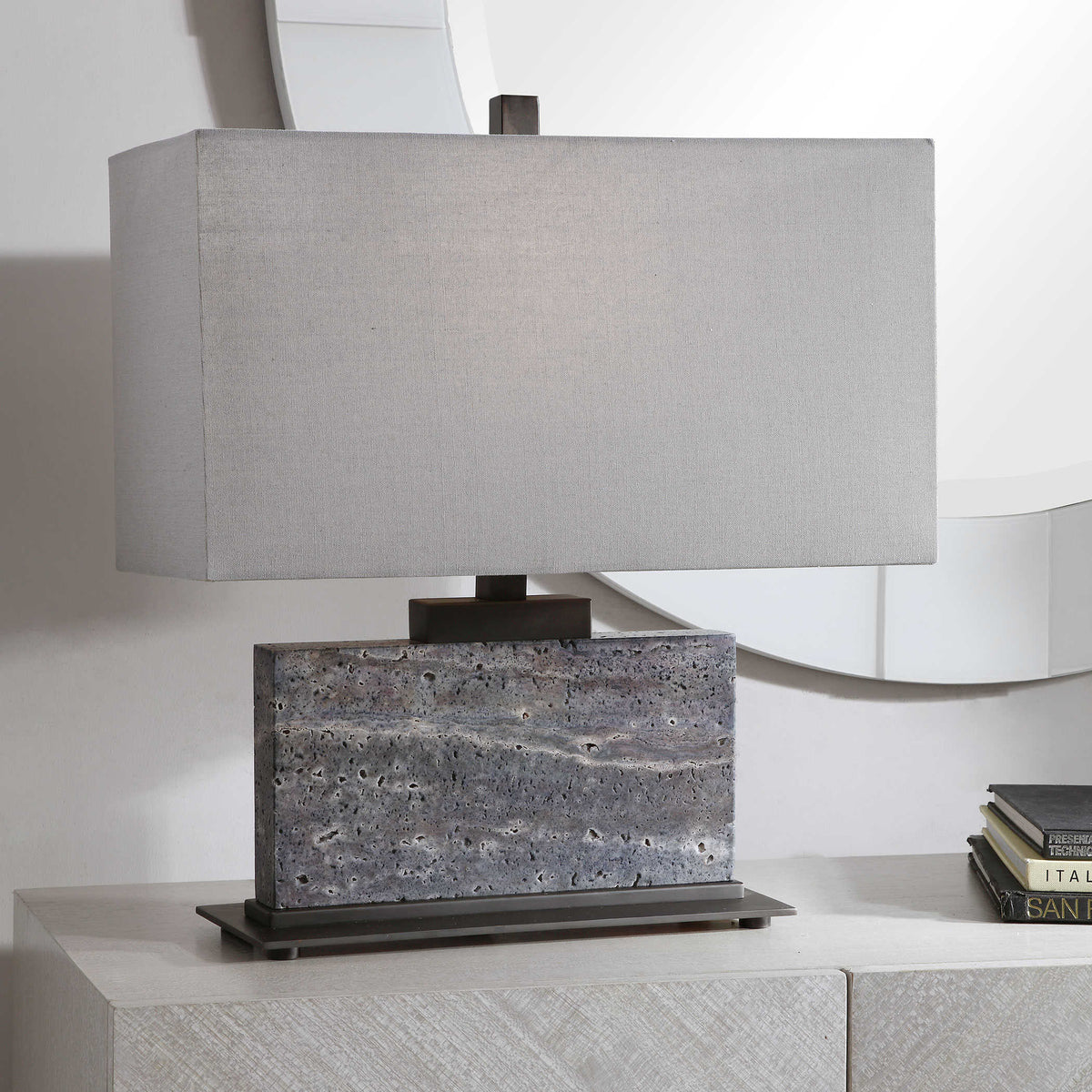Gray Plains Table Lamp