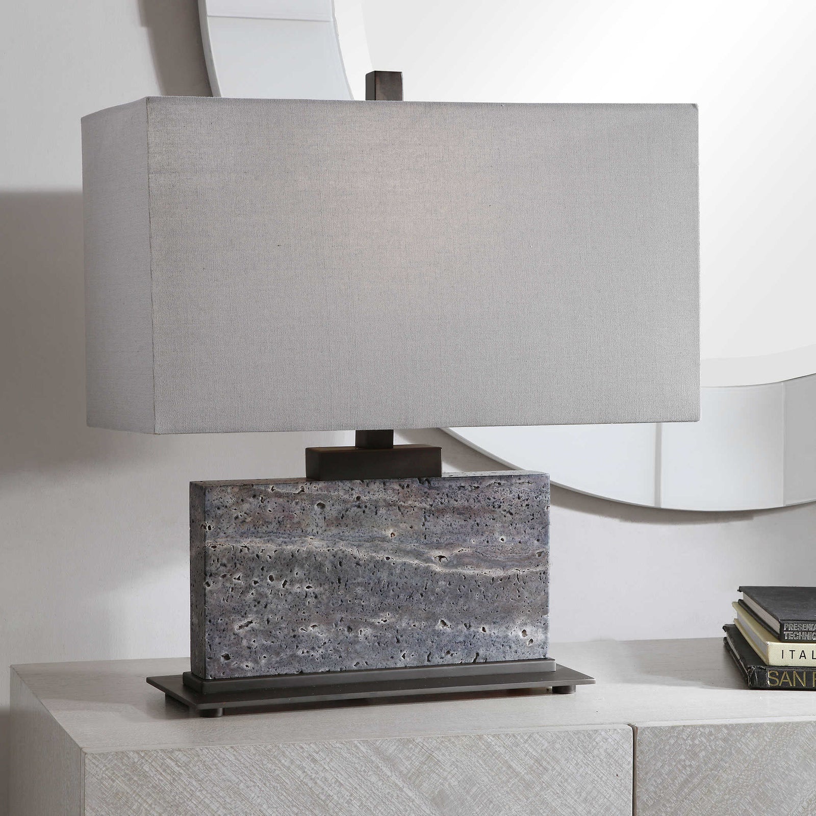 Gray Plains Table Lamp