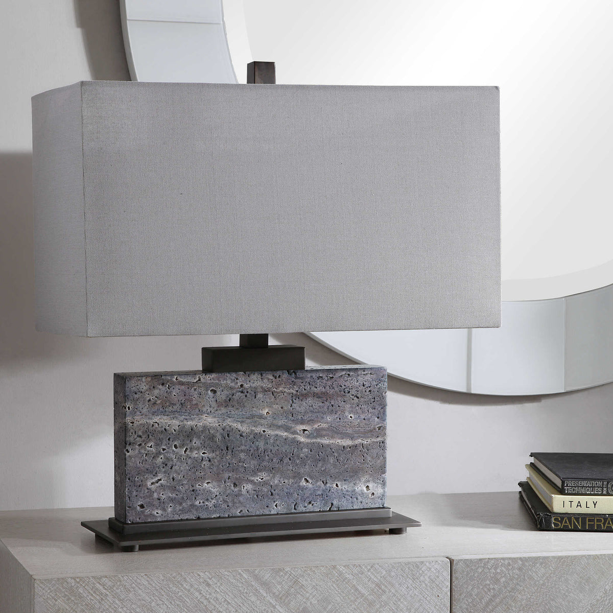 Gray Plains Table Lamp
