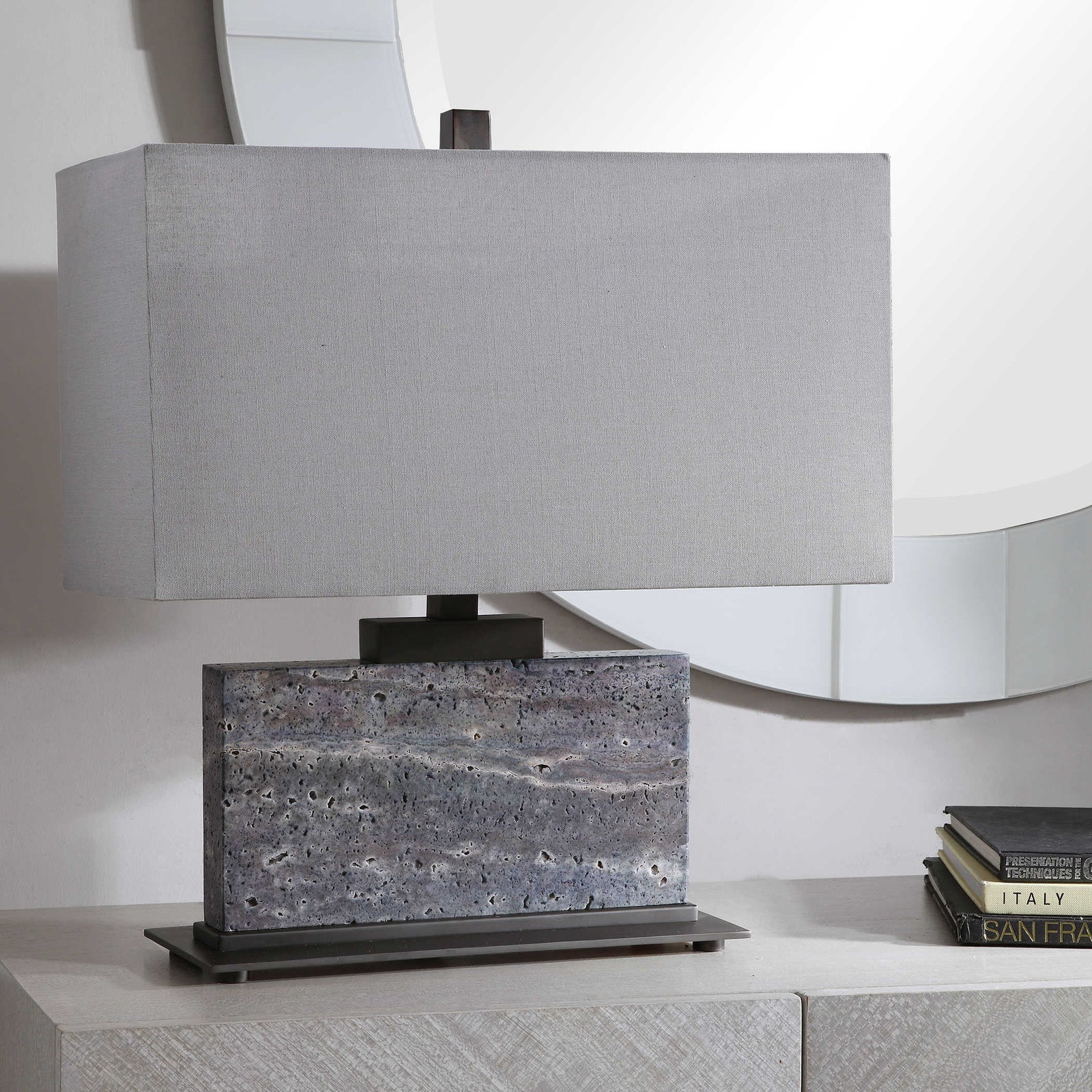 Gray Plains Table Lamp