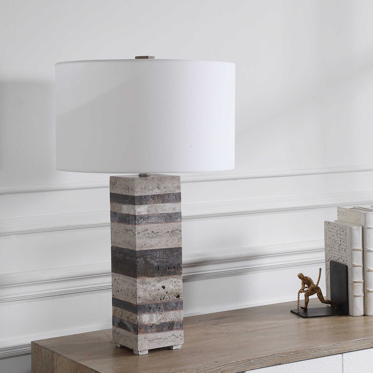 Sedimentary Table Lamp